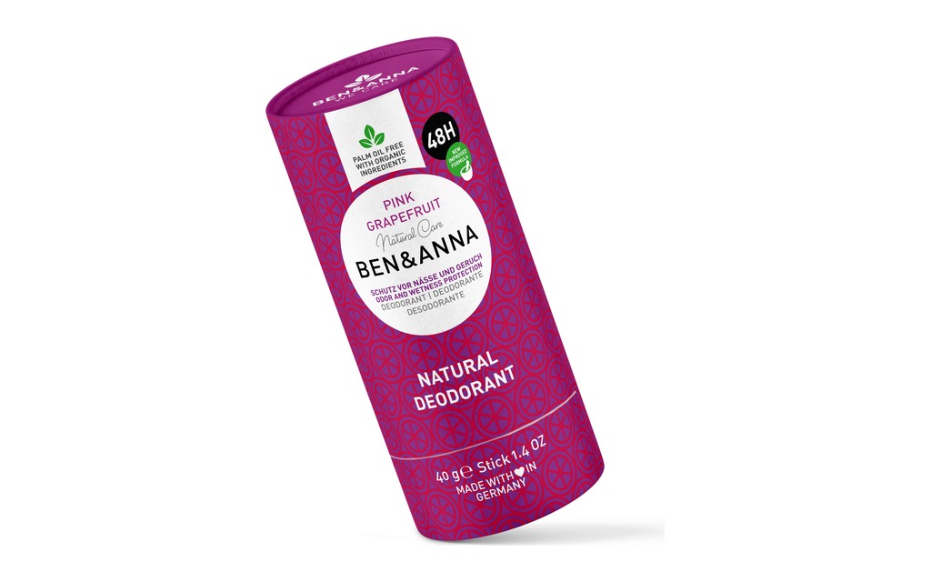 Ben & Anna Pink Grapefruit doğal deodorant