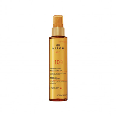 Nuxe Sun Bronzlaştırıcı Yüz ve Vücut Yağı Spf10 150 ml