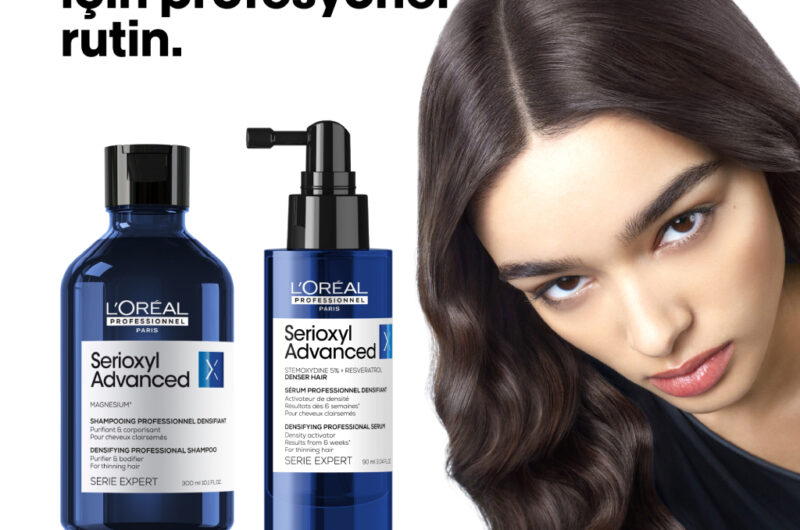 İncelen Saç Telleri İçin Yoğunluk Kazandıran Bakım: Serioxyl Advanced Şampuan