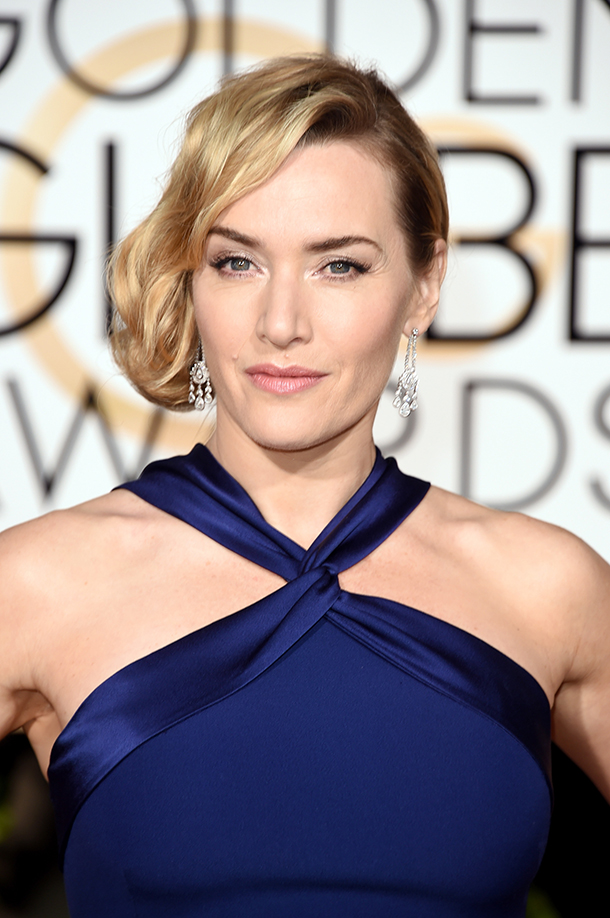 BEVERLY HILLS, CA - JANUARY 10: Actress Kate Winslet attends the 73rd Annual Golden Globe Awards held at the Beverly Hilton Hotel on January 10, 2016 in Beverly Hills, California. (Photo by Jason Merritt/Getty Images)