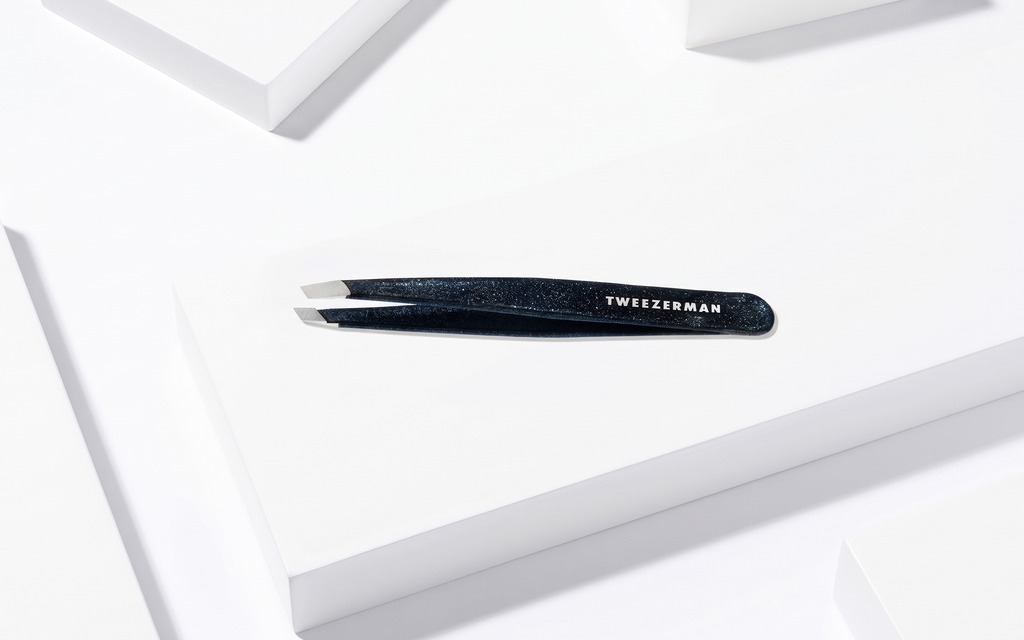 Tweezerman Slant Tweezer Dusted Onyx