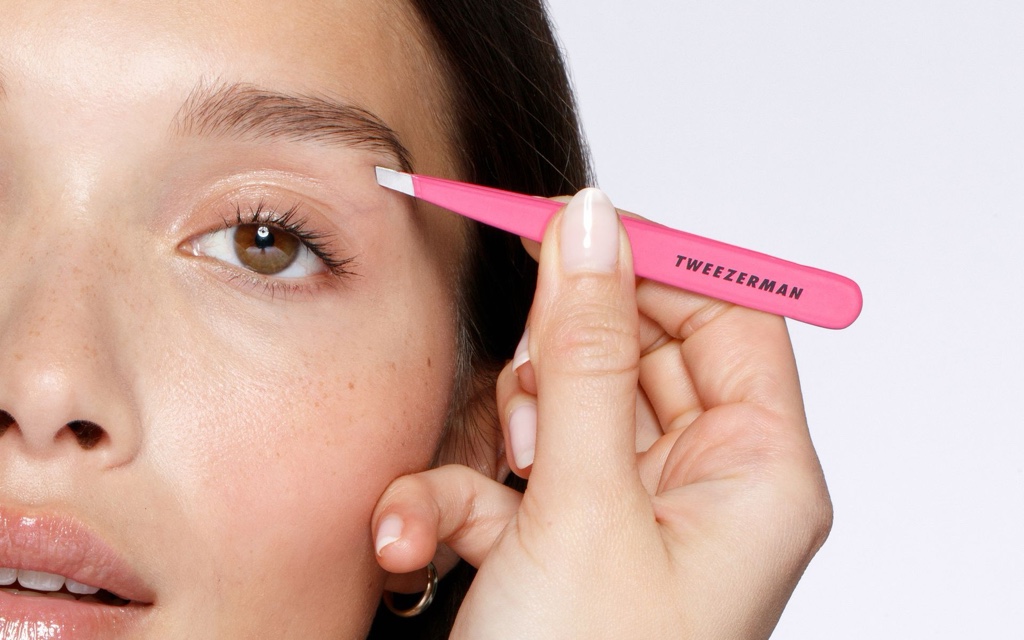 Tweezerman Slant Tweezer Pretty In Pink