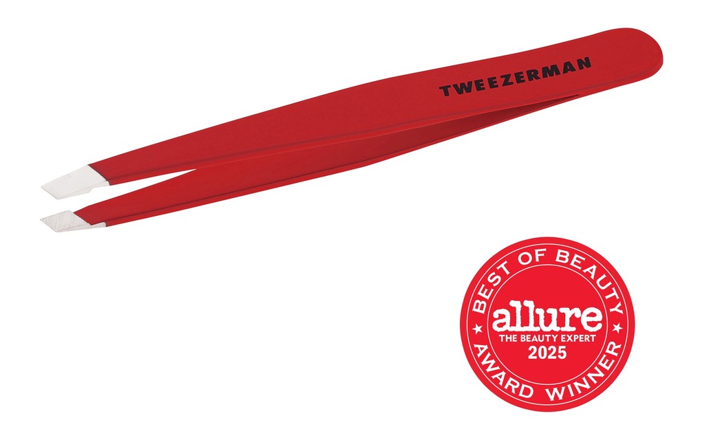 Tweezerman Slant Tweezer Signature Red