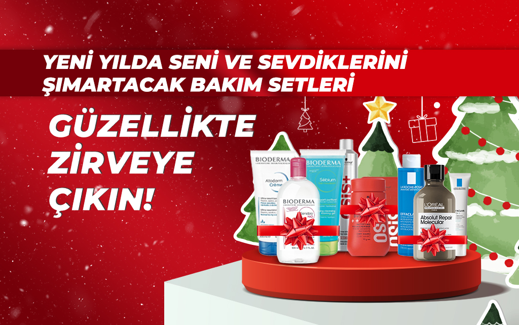 Yeni Yılda Seni ve Sevdiklerini Şımartacak Bakım Setleri: Güzellikte Zirveye Çıkın!
